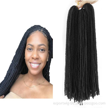 Micro Locs Sister Locs Synthetic Crochet Hair Extension Jumbo Braids Dreadlock Extensions Curly Braid Hair